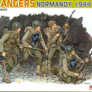Modellino soldati model kit diorami U.S. RANGERS NORMANDY 1944 KIT 1:35
