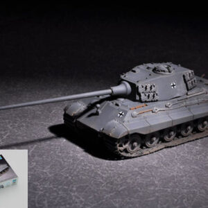 Modellino kit di montaggio carri armati tank Trumpeter  GERMAN KING TIGER (HENSCHEL TURRET) WITH 105 mm KIT 1:72
