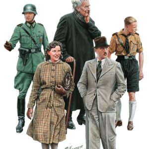 Modellino  Miniart  GERMAN CIVILIANS 1930-40 KIT 1:35