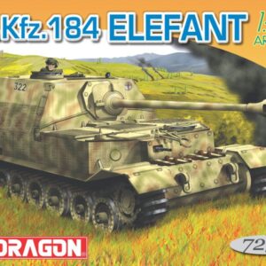 Modellino kit di montaggio carri armati tank Dragon SD KFZ 184 ELEFANT PRO VERSION KIT 1:72