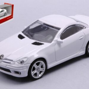 Modellino auto scala 1:43 MERCEDES SLK55 AMG WHITE modellismo collezione