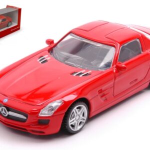 Modellino auto scala 1:43 MERCEDES SLS AMG RED modellismo collezione
