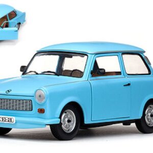 Modellino auto scala 1:18 SunStar  TRABANT 601  BLUE diecast modellismo statico