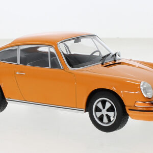 Modellino auto scala 1:24 PORSCHE 911 S 1968 ORANGE 1:24 diecast modellismo statico