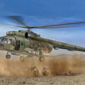 Modellino aerei da costruire model kit di montaggio MI-8MT HIP-H KIT 1:48