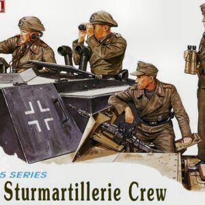 Modellino figure militari kit montaggio soldati Dragon  GERMAN STURMARTILLERIE KIT 1:35