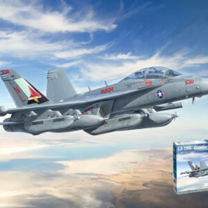 Modellino aerei da combattimento model kit di montaggio Italeri EA-18G GROWLER 1:48