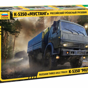 Modellino carri armati TANK model kit di montaggio Zvezda  KAMAZ TRUCK 3-AXLE KIT 1:35