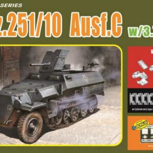 Modellino kit di montaggio carri armati tank Dragon  SD.KFZ. 25110 AUSF.C  KIT 1:35