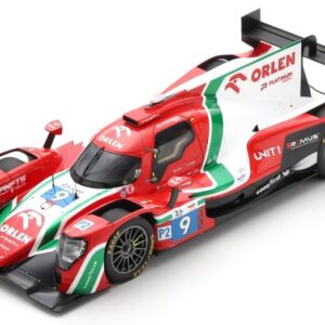 Modellino auto scala 1:18 Spark Model  ORECA 07 GIBSON N.9 2nd LMP2 LM 2022 KUBICA-DELETRAZ-COLOMBO racing modellismo statico