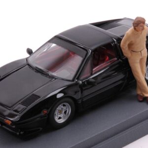 Modellino auto scala 1:43 Best Model  FERRARI 308 GTS KEKE ROSBERG PERSONAL CAR 1982 + FIGURE diecast modellismo statico