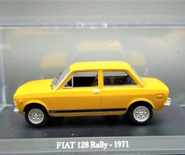 Modellino auto scala 1:43 FIAT 128 RALLY diecast collezione da edicola