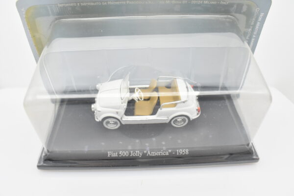 Modellino auto scala 1:43 500 JOLLY AMERICA diecast collezione da edicola - Image 3