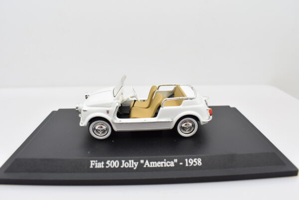 Modellino auto scala 1:43 500 JOLLY AMERICA diecast collezione da edicola - Image 2