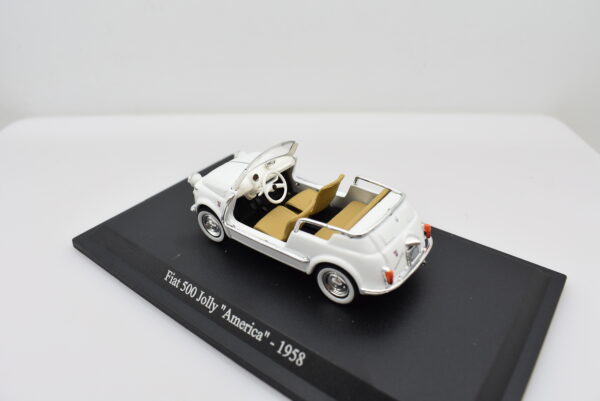 Modellino auto scala 1:43 500 JOLLY AMERICA diecast collezione da edicola - Image 4