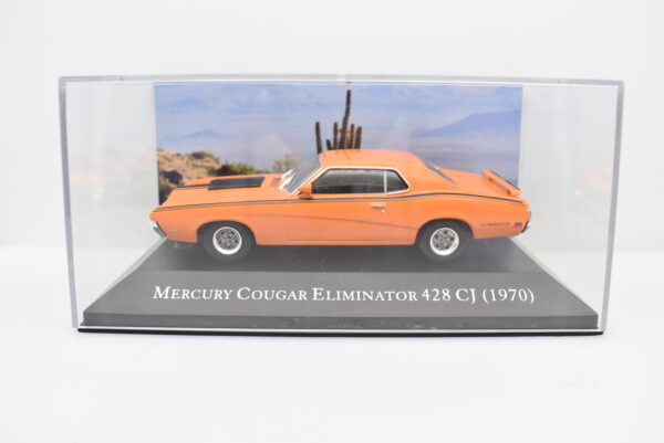 Modellini auto americane scala 1:43 MERCURY COUGAR ELIMINATOR 428 CJ ixo diecast modellismo collezione - Image 7