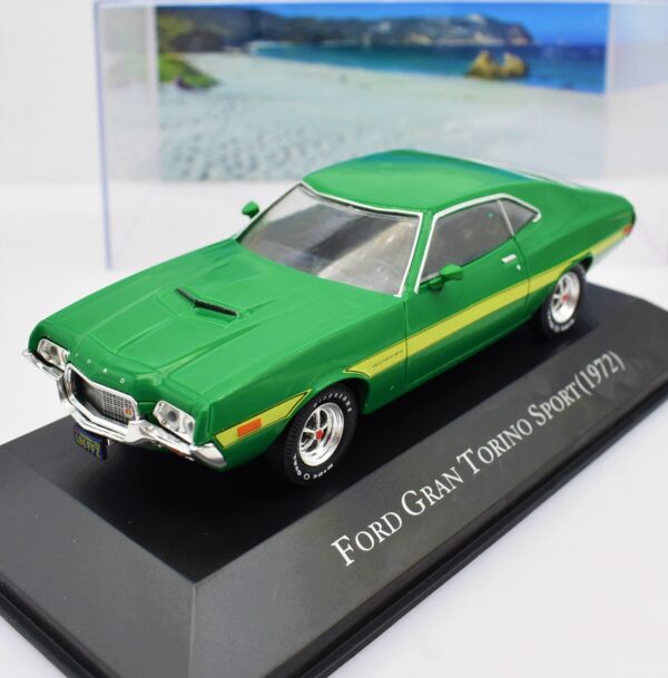 Modellini auto americane scala 1:43 FORD GRAN TORINO SPORT ixo diecast modellismo collezione