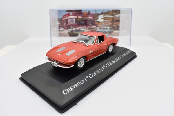 Modellini auto americane scala 1:43 CHEVROLET CORVETTE C2 ixo diecast collezione - Image 2