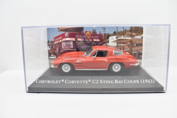 Modellini auto americane scala 1:43 CHEVROLET CORVETTE C2 ixo diecast collezione - Image 6