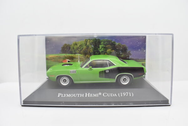 Modellini auto americane scala 1:43 PLYMOUTH HEMI "CUDA" ixo diecast modellismo collezione - Image 2