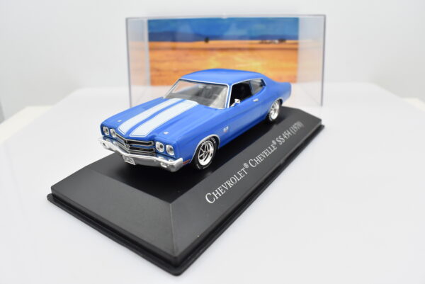 Modellini auto americane scala 1:43 CHEVROLET CHEVELLE SS 454 ixo diecast collezione - Image 2