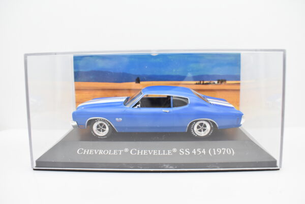 Modellini auto americane scala 1:43 CHEVROLET CHEVELLE SS 454 ixo diecast collezione - Image 6