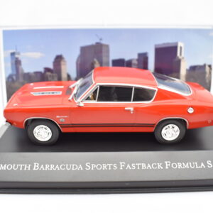 Modellini auto americane scala 1:43 PLYMOUTH BARRACUDA ixo diecast modellismo collezione