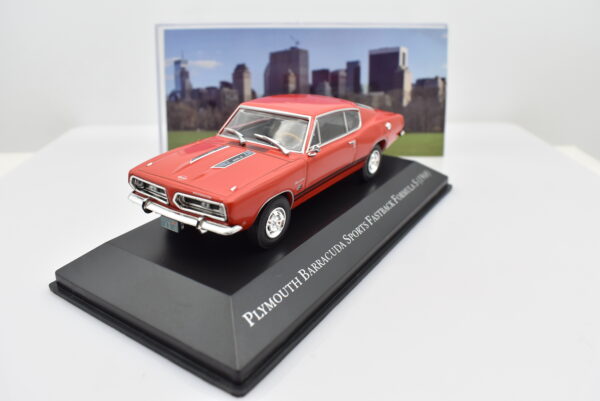 Modellini auto americane scala 1:43 PLYMOUTH BARRACUDA ixo diecast modellismo collezione - Image 2