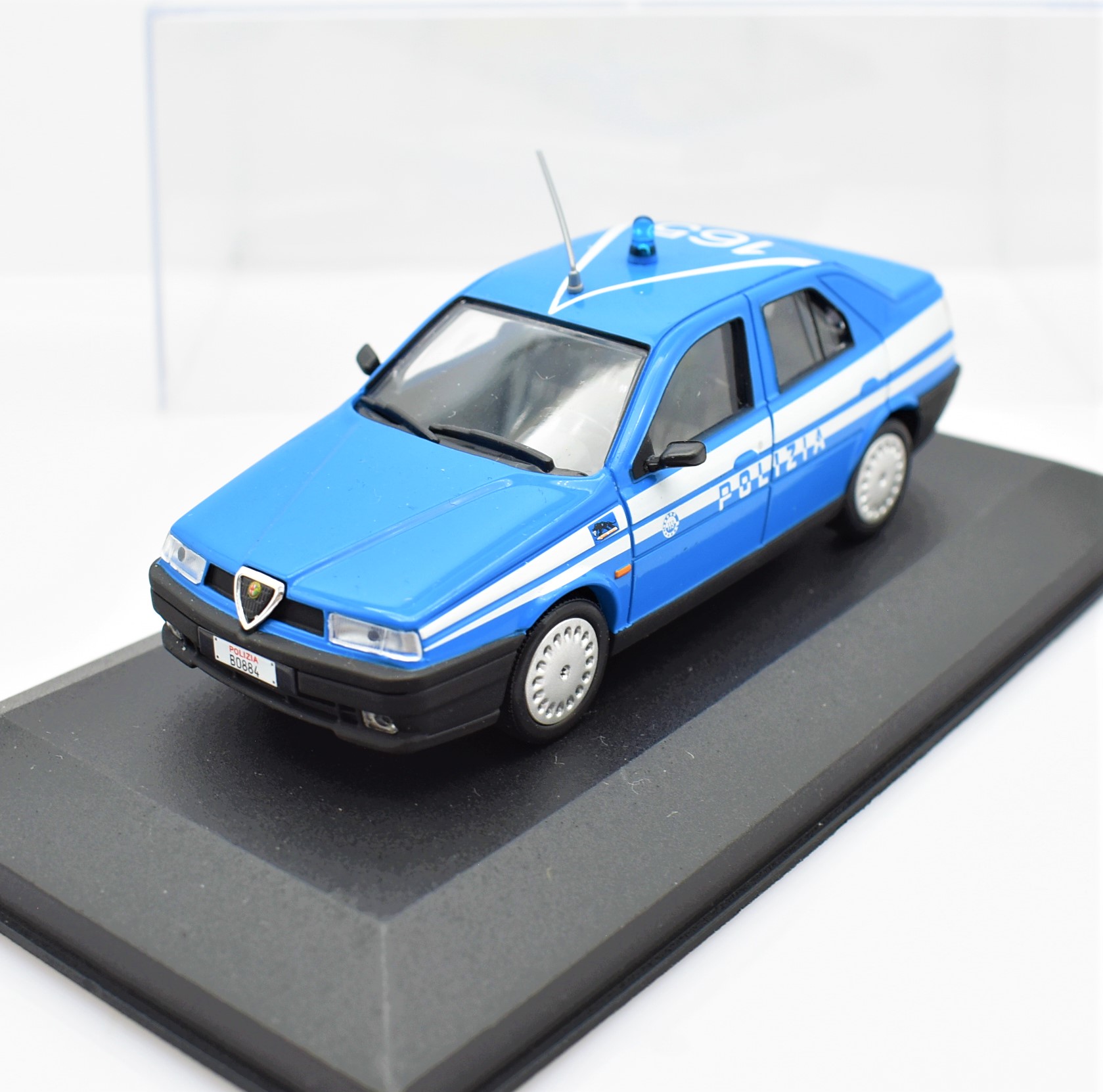 Modellini auto POLIZIA scala 1:43 ALFA ROMEO 155 16CV diecast collezione