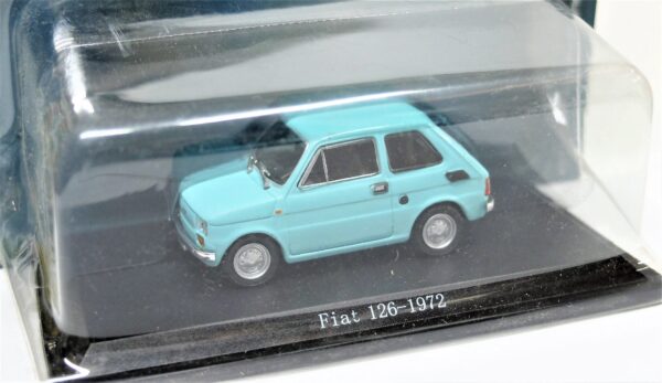 Modellino auto scala 1:43 FIAT 126 diecast collezione da edicola - Image 5
