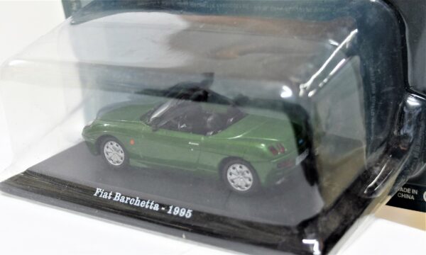 Modellino auto scala 1:43 FIAT BARCHETTA diecast collezione da edicola - Image 4