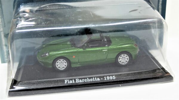 Modellino auto scala 1:43 FIAT BARCHETTA diecast collezione da edicola - Image 5