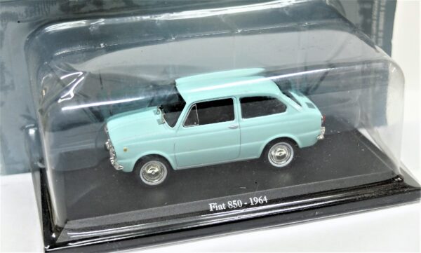 Modellino auto scala 1:43 FIAT 850 diecast collezione da edicola - Image 5