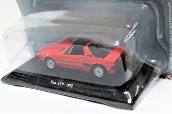 Modellino auto scala 1:43 FIAT X1/9 diecast collezione modellismo - Image 5