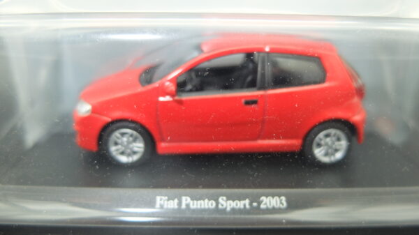 Modellino auto scala 1:43 FIAT PUNTO SPORT diecast collezione da edicola - Image 5