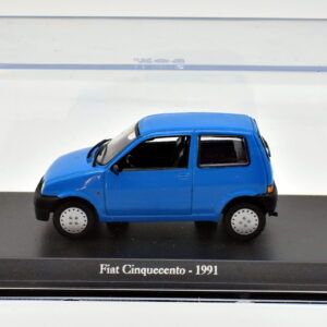Modellino auto scala 1:43 FIAT CINQUECENTO diecast collezione da edicola