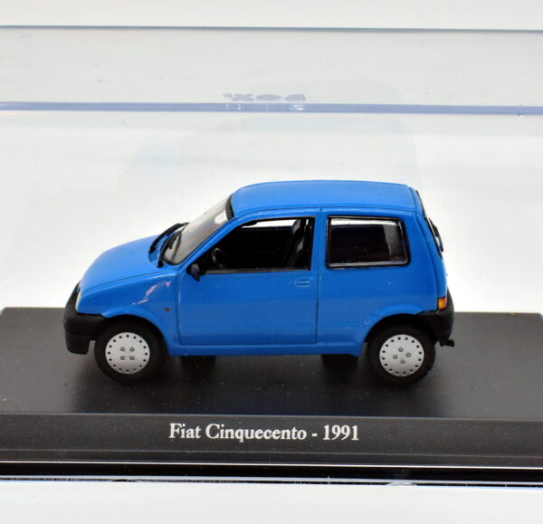 Modellino auto scala 1:43 FIAT CINQUECENTO diecast collezione da edicola