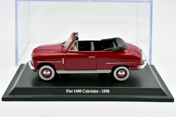 Modellino auto scala 1:43 FIAT 1400 CABRIOLET diecast collezione da edicola - Image 4