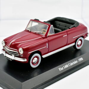Modellino auto scala 1:43 FIAT 1400 CABRIOLET diecast collezione da edicola