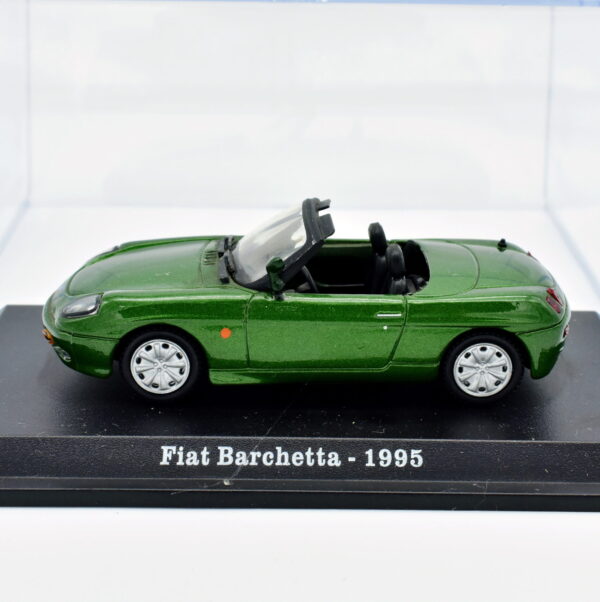 Modellino auto scala 1:43 FIAT BARCHETTA diecast collezione da edicola