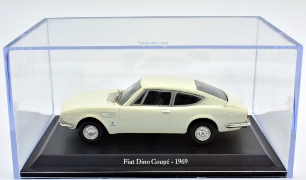 Modellino auto scala 1:43 FIAT DINO COUPE diecast collezione da edicola - Image 2