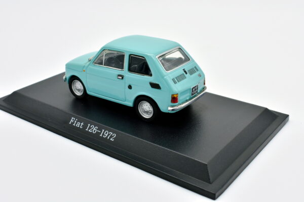 Modellino auto scala 1:43 FIAT 126 diecast collezione da edicola - Image 4