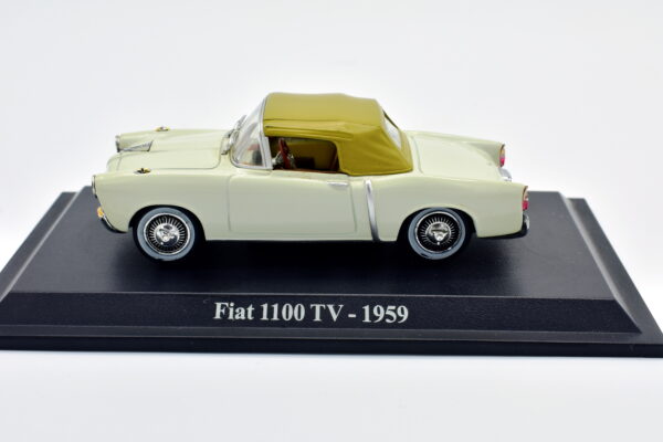 Modellino auto scala 1:43 FIAT 1100 TV diecast collezione da edicola - Image 2