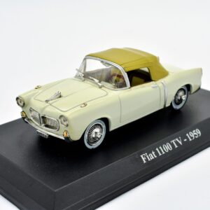 Modellino auto scala 1:43 FIAT 1100 TV diecast collezione da edicola