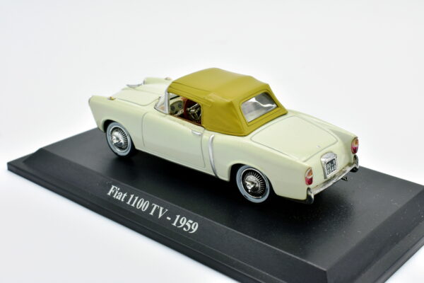 Modellino auto scala 1:43 FIAT 1100 TV diecast collezione da edicola - Image 4