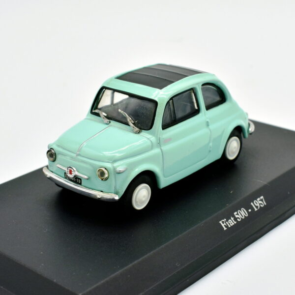 Modellino auto scala 1:43 FIAT 500 diecast collezione da edicola