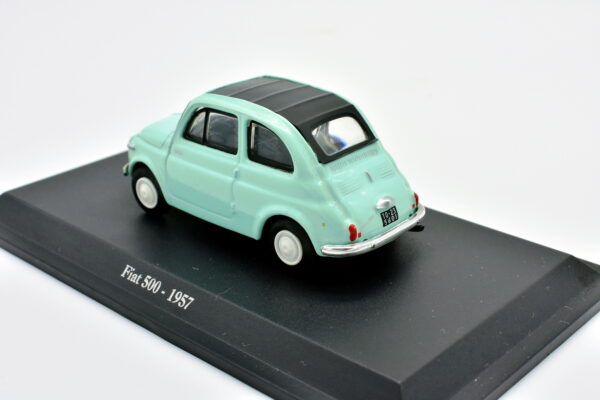 Modellino auto scala 1:43 FIAT 500 diecast collezione da edicola - Image 4