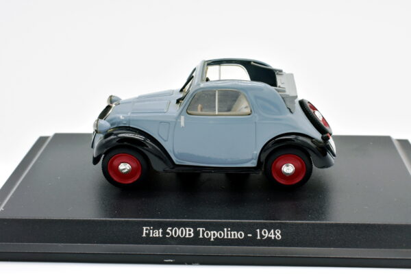 Modellino auto scala 1:43 FIAT 500 B TOPOLINO diecast collezione da edicola - Image 2