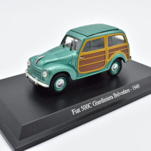 Modellino auto scala 1:43 FIAT 500 C GIARDINIERA BELVEDERE diecast collezione da edicola