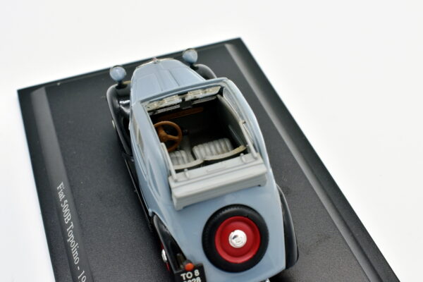 Modellino auto scala 1:43 FIAT 500 B TOPOLINO diecast collezione da edicola - Image 5